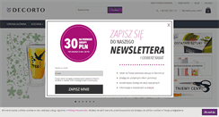 Desktop Screenshot of decorto.pl